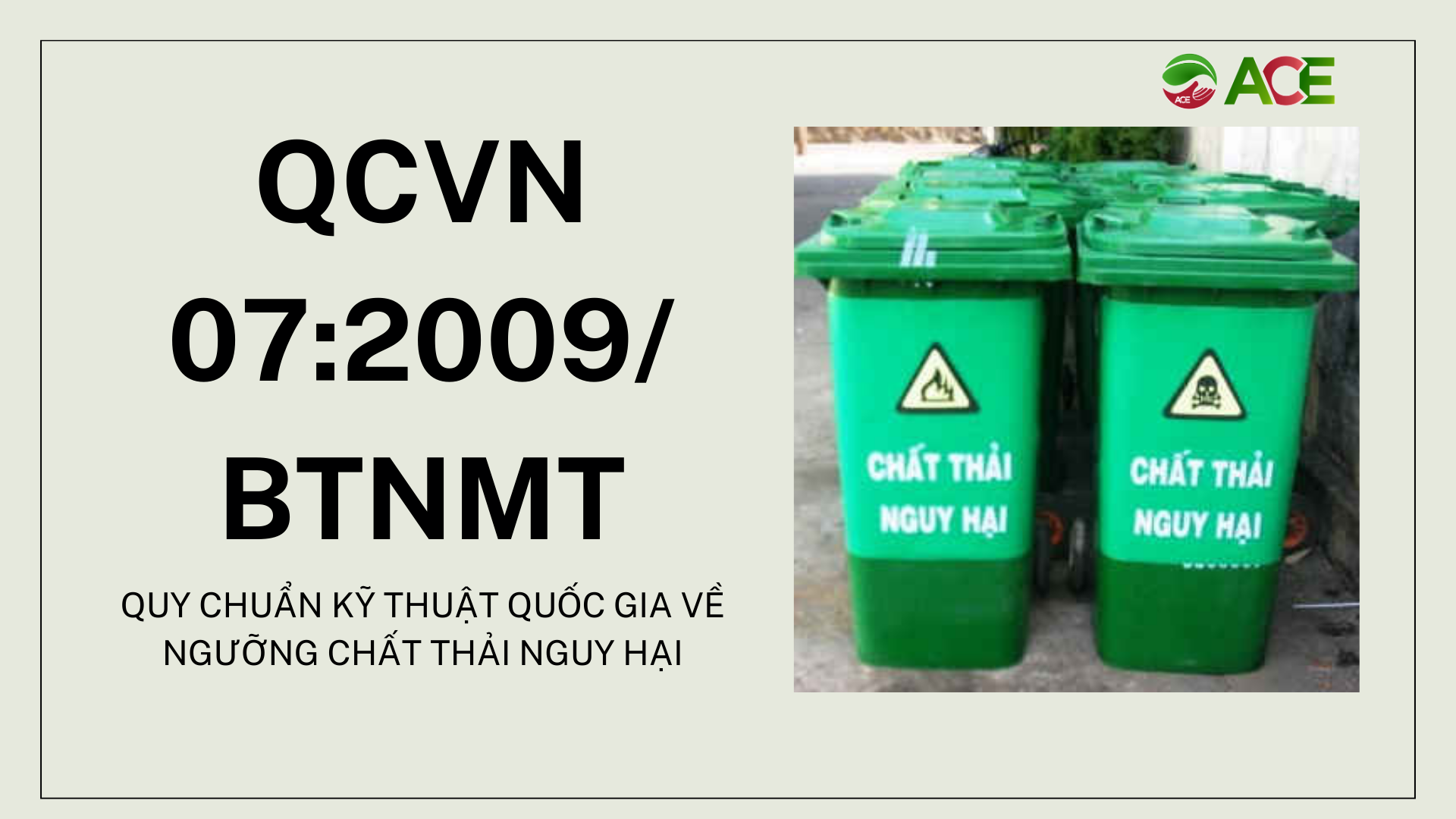 QCVN 07:2009/BTNMT